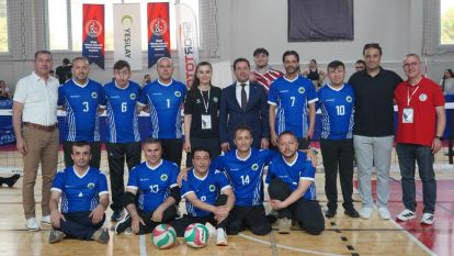 Oturarak Voleybol Heyecanı Bolu'da Başladı!