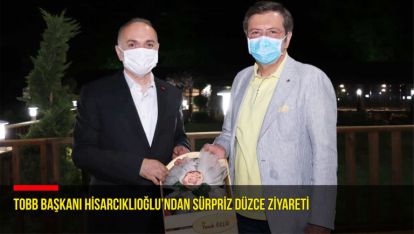 TOBB'dan Düzce Ziyareti