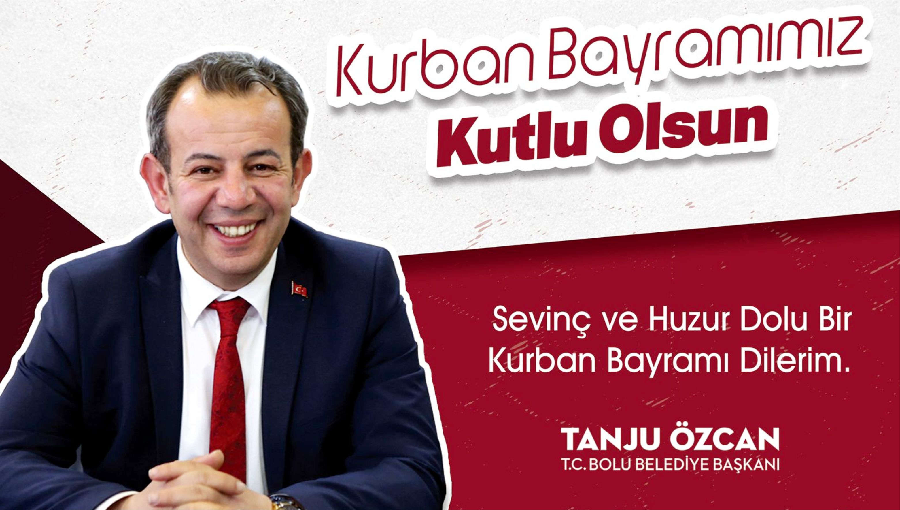 Belediye Başkanı Tanju Özcan’dan Kurban Bayramı mesajı