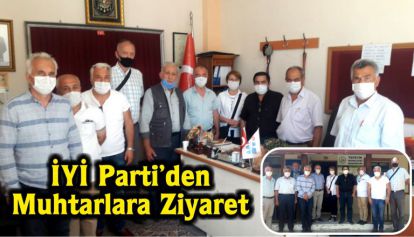 İYİ Parti'den Muhtarlara Ziyaret