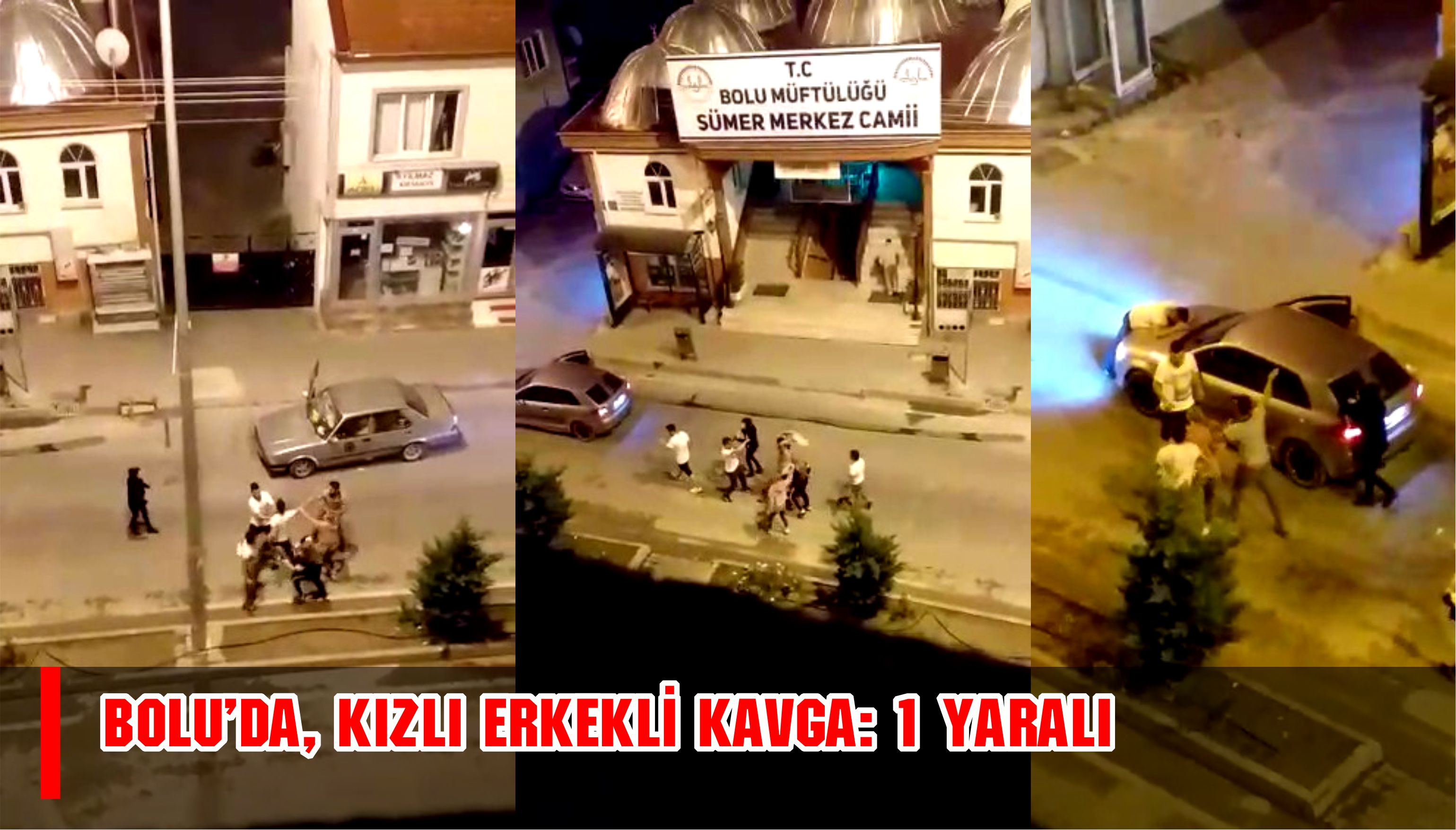 Bolu’da, kızlı erkekli kavga: 1 yaralı