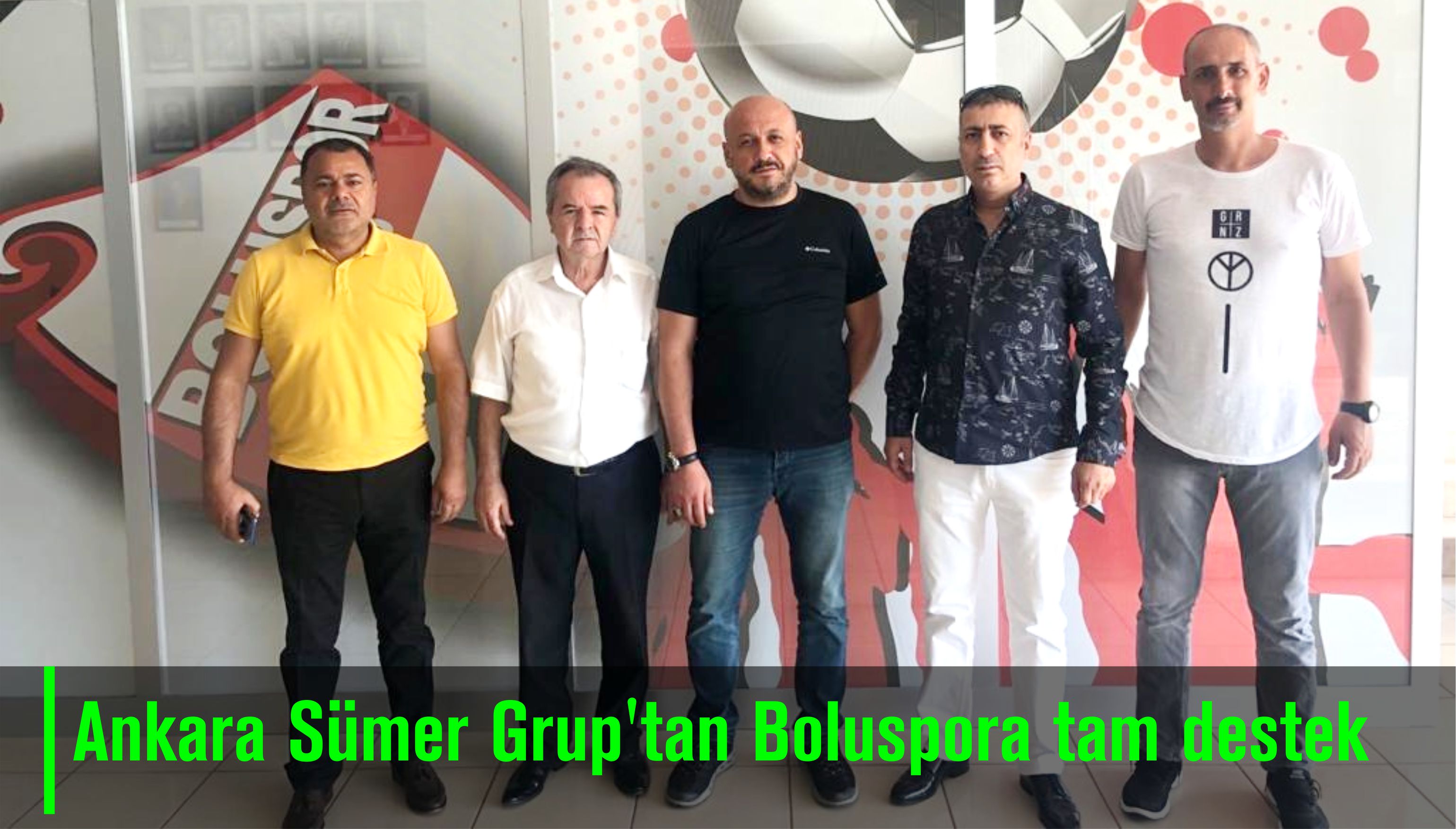 Ankara Sümer Grup’tan Boluspora tam destek