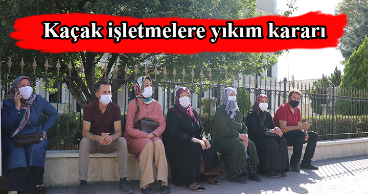 Yedigöller yolundaki kaçak işletmelere yıkım kararı