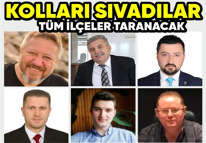 Kolları sıvadılar