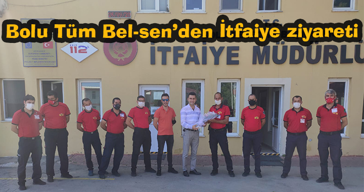 Bolu Tüm Bel-sen’den İtfaiye ziyareti