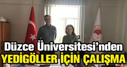 YEDİGÖLLER İÇİN ÇALIŞMA