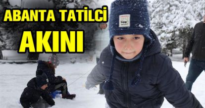 KAR YAĞDI, TATİLCİ AKINI BAŞLADI