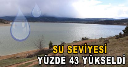 BARAJ GÖLET'İNDE SU SEVİYESİ YÜKSELDİ