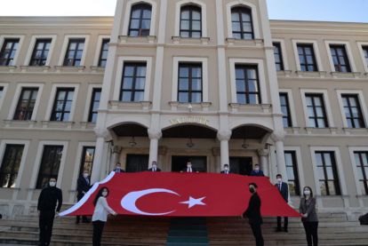 "ANADOLU GÖNÜL YOLU 81 GENÇ 81 BAYRAK" PROJESİ BOLU'DA