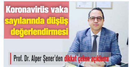 "Salgında düşüş devam etse bile vaka sayısı inmeli"