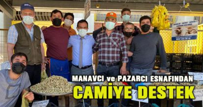 Bolu Belediyesi'nin yapacağı Camiye manavcı ve pazarcı esnafından destek