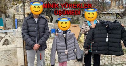 95 çocuk sıcacık bir kış geçirecek