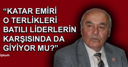 CHP'li Karsu, “Nereden bizim öz kardeşimiz oluyorlar?