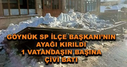 Göynük SP İlçe Başkanı ölümden döndü