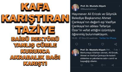 Rektör'ün bozuk cümlesi kafa karıştırdı