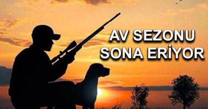 Av sezonu sona eriyor