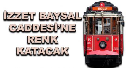 Caddeye tramvay geliyor...