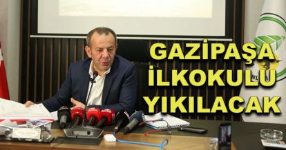 Gazipaşa İlkokulu yıkılacak