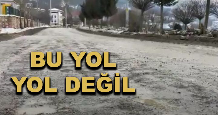 MUDURNU YOLU VATANDAŞI VE SÜRÜCÜLERİ CANINDAN BEZDİRDİ