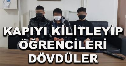 Okul müdürü ve yardımcısı öğrencileri darp etti!