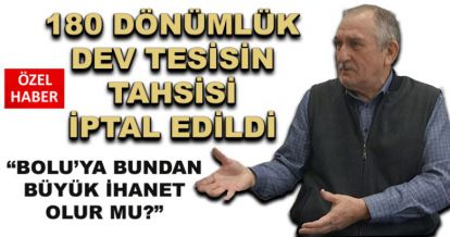 Dev tesisin yapılmasını Fatih Metin mi önledi?