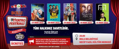 Tiyatro festivali başlıyor