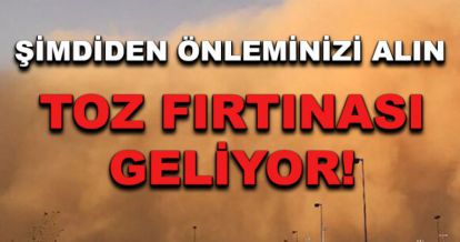 Şimdiden tedbirinizi alın