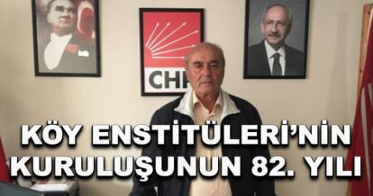 Köy Enstitüleri'nin 82'nci kuruluş yılı