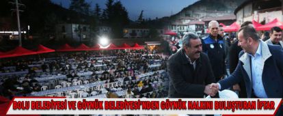 Ortak iftarda buluşuldu