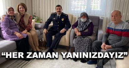 Aksoy, “Her zaman yanınızdayız”