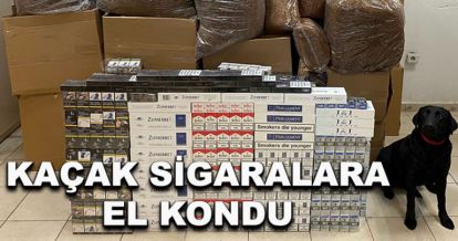 Kaçak sigaralara el kondu