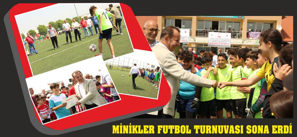 MİNİKLER FUTBOL TURNUVASI SONA ERDİ