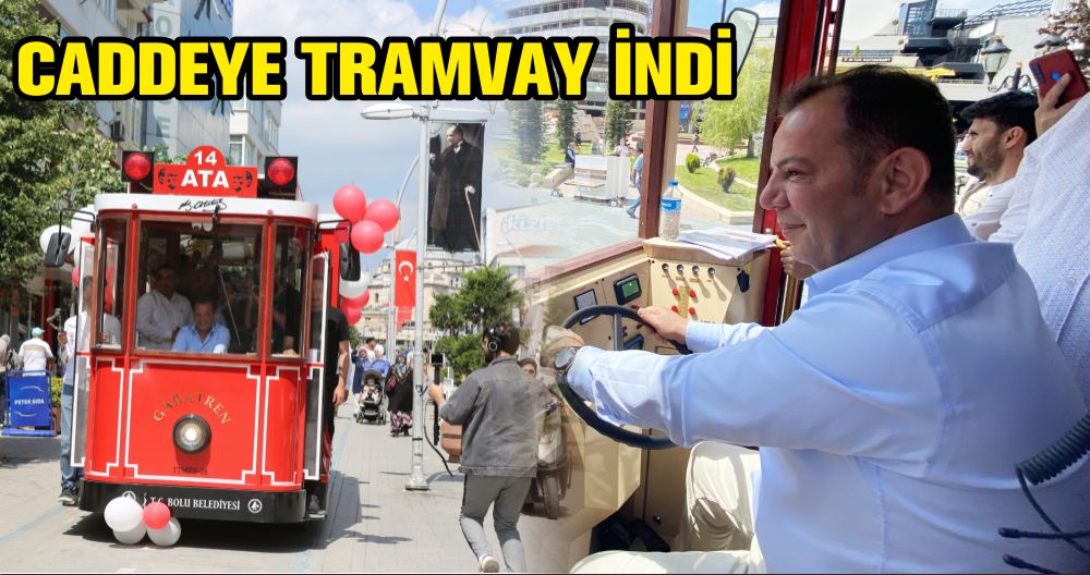 CADDEYE TRAMVAY İNDİ