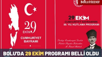 29 EKİM PROGRAMI BELLİ OLDU