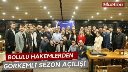 BOLULU HAKEMLERDEN GÖRKEMLİ SEZON AÇILIŞI