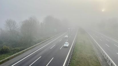 BOLU DAĞI'NDA ETKİLİ OLAN SİS GÖRÜŞ MESAFESİNİ AZALTTI