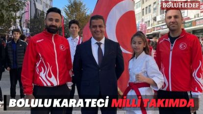 BOLULU KARATECİ MİLLİ TAKIMDA