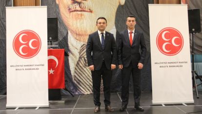 MHP BOLU MERKEZ İLÇE HAKAN AYDIN'A EMANET