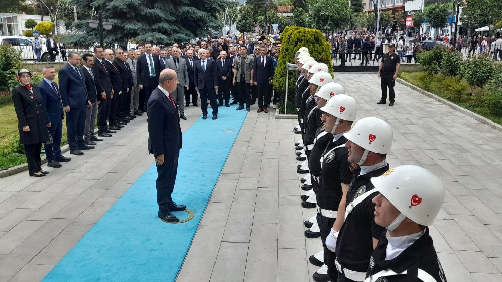 KKTC CUMHURBAŞKANI ERSİN TATAR BOLU'DA