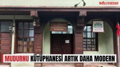 MUDURNU KÜTÜPHANESİ ARTIK DAHA MODERN