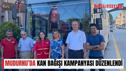 MUDURNU'DA KAN BAĞIŞI KAMPANYASI DÜZENLENDİ