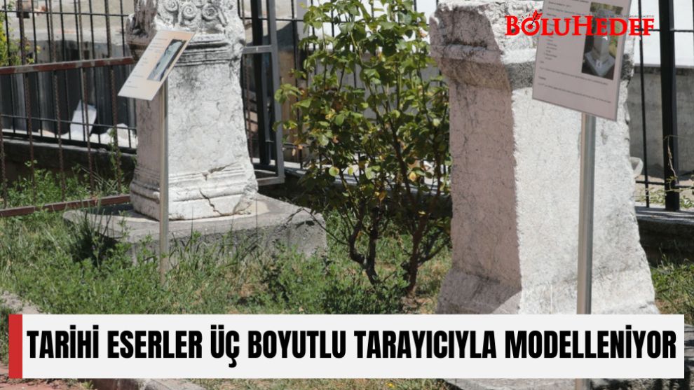 TARİHİ ESERLER ÜÇ BOYUTLU TARAYICIYLA MODELLENİYOR