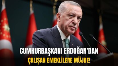 Cumhurbaşkanı Erdoğan, çalışan emeklilere de ikramiye verilmesi için çalışma talimatı verdi