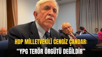 HDP Milletvekili Cengiz Çandar'dan Meclis'te tepki çeken sözler: YPG terör örgütü değildir