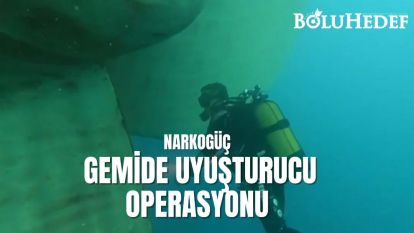 Kuru yük gemisine uyuşturucu operasyonu