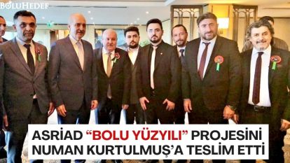 NUMAN KURTULMUŞ'A TESLİM ETTİ