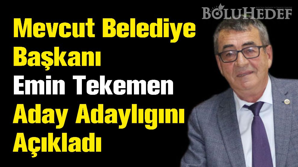 Aday Adaylığını Açıkladı