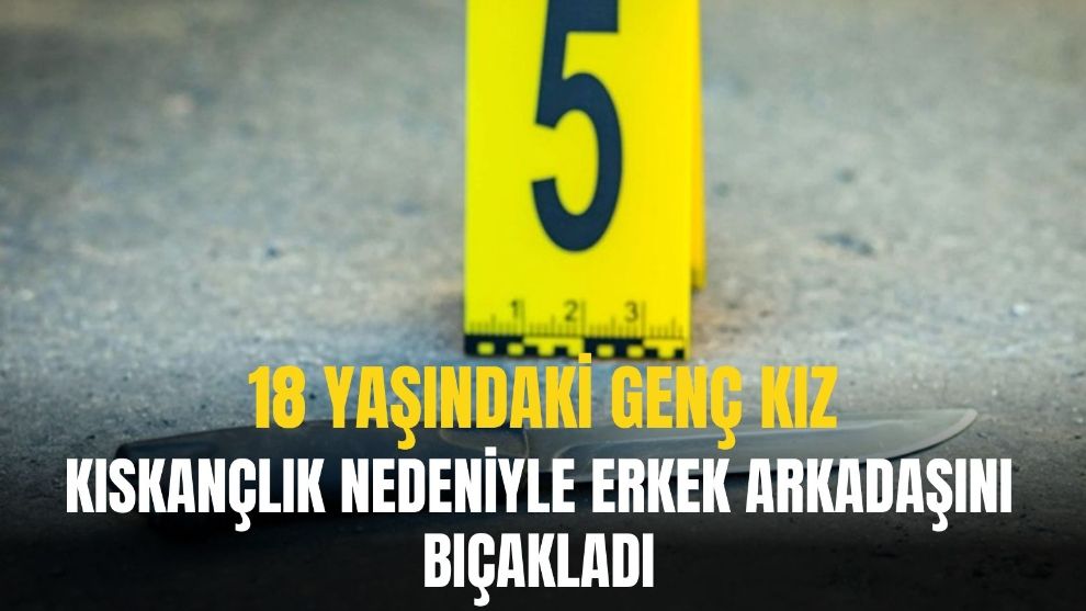 ERKEK ARKADAŞINI BIÇAKLADI