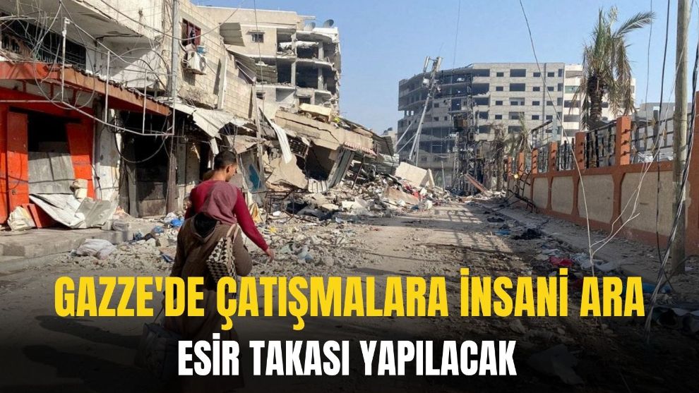 Gazze'de çatışmalara insani ara: Esir takası yapılacak