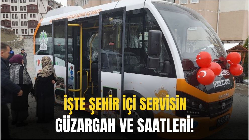 GÜZARGAH VE SAATLERİ